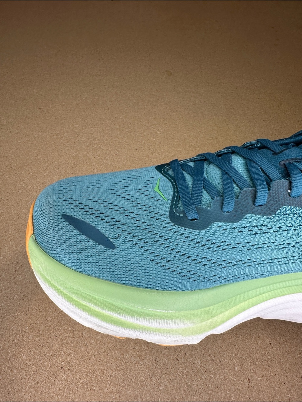 HOKA Bondi 8 Men’s 11D Deep Lagoon Ocean Mist Running Shoes 1123202-DLOM - Picture 11 of 12